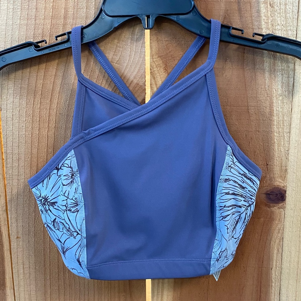 Free People Movement Fired Up Sports Bra Floral Active workout gym